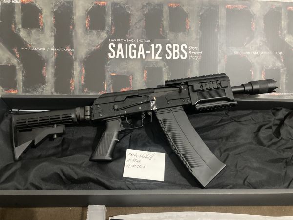 TM Saiga SBS Komplettpaket für CQB – Airtac HPA Adapter, 5KU Tracer & Zubehör