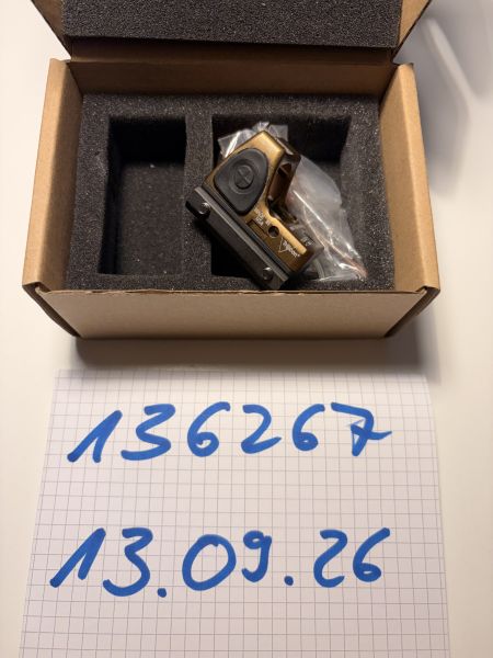 Holy Warrior 3.25MOA RM82 Red Dot Reflex Sight FDE - DEFEKT