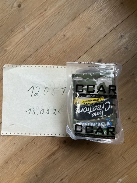 MRE CCAR US Army