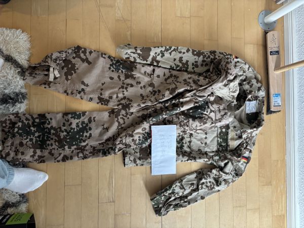 Wüstentarn 3Ftb Flecktarn Set