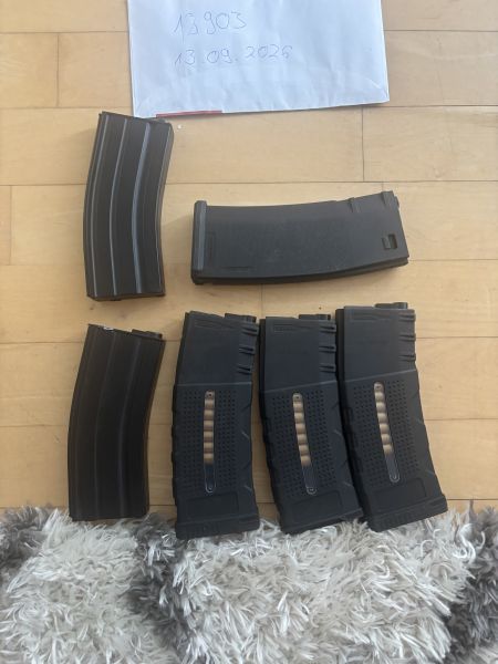 6x M4 Midcaps