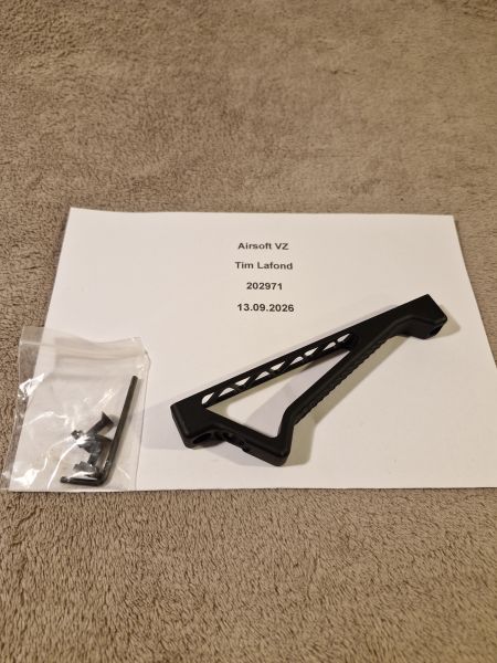 Begadi CNC Alu Frontgriff M-Lok - Schwarz