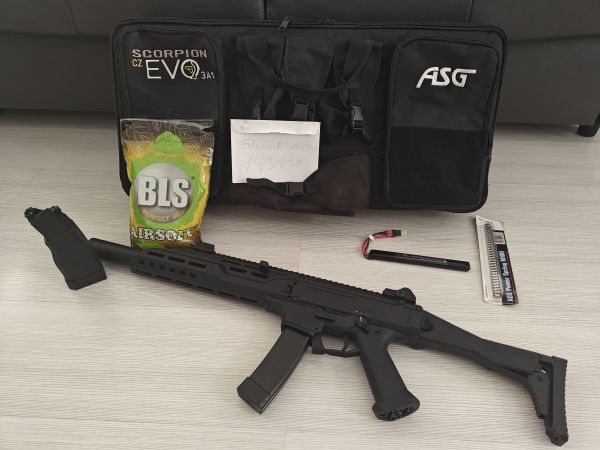 ASG CZ Scorpion EVO 3 - A1 B.E.T. Carbine S-AEG
