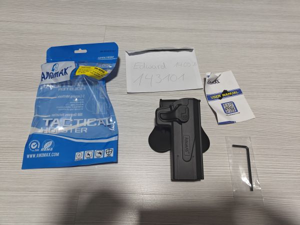  Amomax Holster für KJW Hi-Capa Serie - Black
