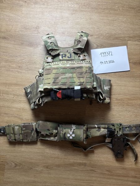 Ferro Slickster + Bison Belt (Repro) Set Multicam 