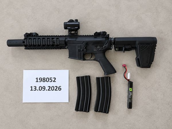 E&C M4 HORNET – GEN.4 – EFCS / MOSFET / SHORT STROKED / AMBIDEX / SPEED TRIGGER / PRO HOPUP – < 0,5 J