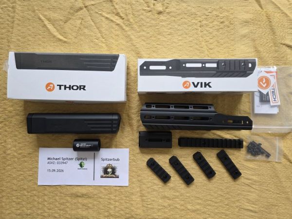Acetech VIK + THOR mit Brighter C für Krytac Kriss Vector