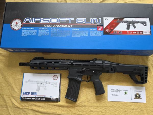 G&G MCP556 – 0,5 Joule – neuwertig / unbespielt