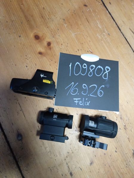 Magnifer 4x,Reddot T1 ,Holo Visier, Eotech