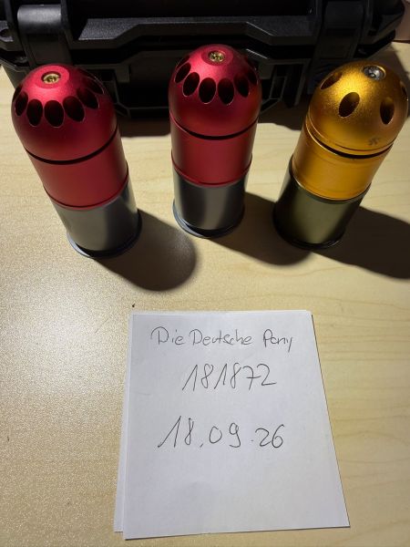 3er pack 40 MM Granatwerfer Einleger