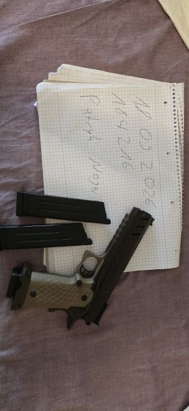 Vorsk Hi-Capa 5.1 Vengeance mit 3 Mags