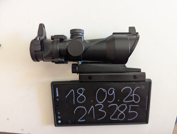 Reddot im ACOG Style Rot Punkt Visier Picatinny Vollmetall