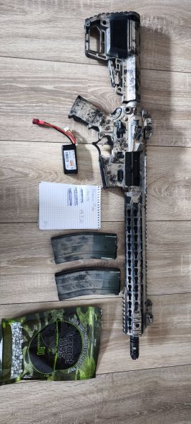 King Arms TWS Carbine Komplettset, plug and play
