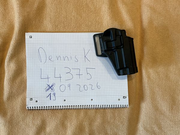 Original Blackhawk Holster Sig 220/226