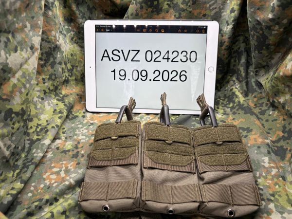 Agilite AG3™ Placard Triple Mag Pouch – Ranger Green