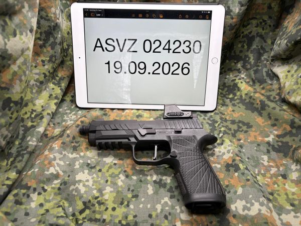 VFC / Stark Arms SA320 Tactical GBB – inkl. SIG Romeo-X Klon, 3D-Kompensator & OVP