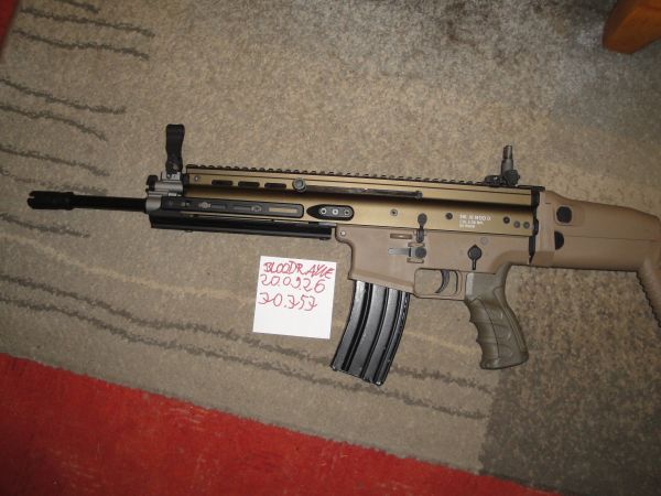 WE SCAR L FN Herstal MK16 GBB OPEN Bolt