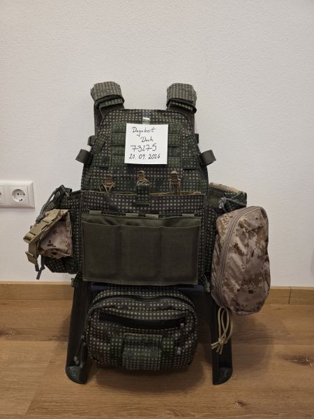 *UNIKAT* LBT 6094 Plate Carrier Komplettset (Größe: Sapi M / Farbe: DNC)