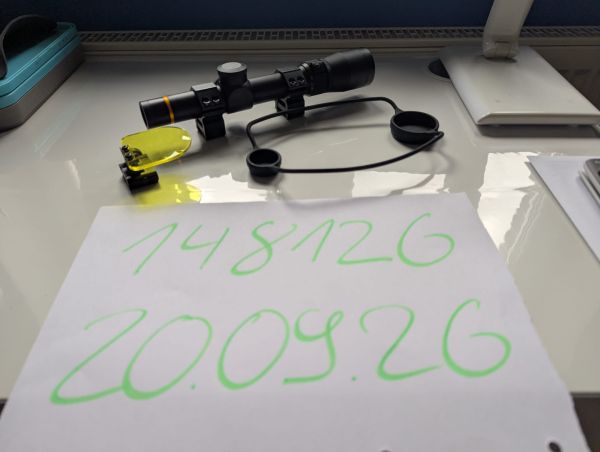 Begadi Zielfernrohr Short LP 1,5-5 x 20