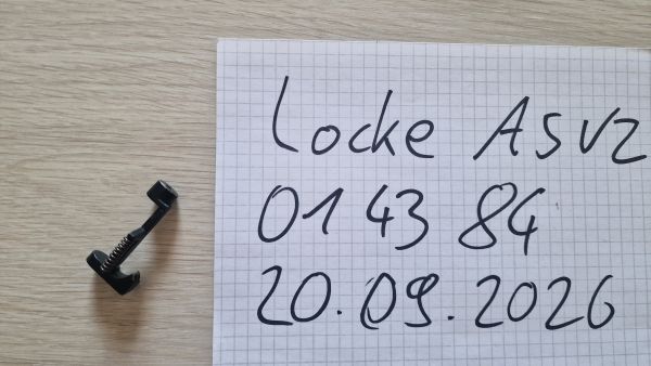 Ak Klappschaft Stock Button Pin Drücker
