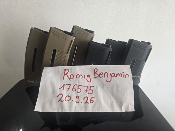 PTS Magazine 250 Rnd Tan / 170 Rnd Black