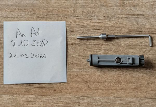 RA-Tech Magnetic Locking Composite NPAS-Nozzle GHK M4 V2 GBB mit Tool