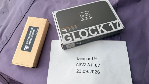 GHK Glock 17 Gen 5 (V2) + BFA Steel Slide