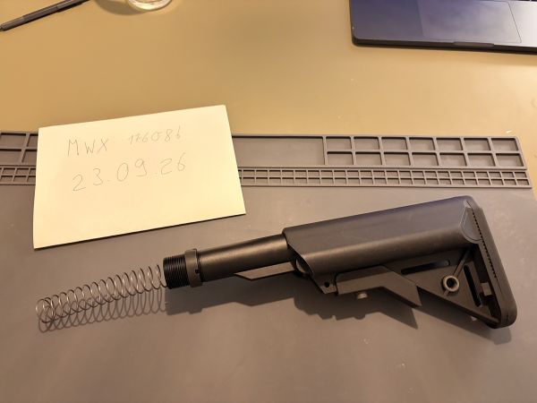 Double Eagle MWS Stock tube + Sopmod Stock / Orginal Spring 