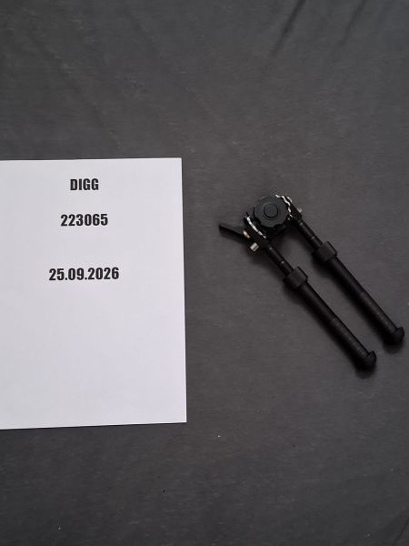 Begadi Tactical Z1 QD Bipod / Zweibein, mit Picatinny Montage -schwarz-