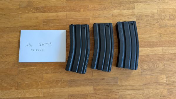 3 M4 mid cap Magazine Stahlblech 