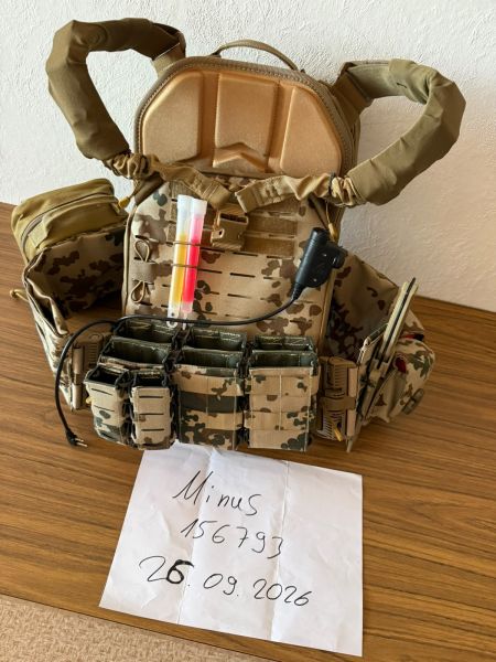 Zentauron Vulcan LC Skeletor Tropentarn / 3-Farb Flecktarn