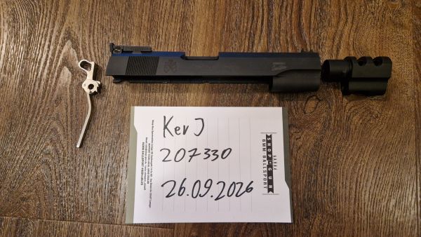 Guarder Aluminum 1911/Hicapa Schlitten Springfield Markings mit diversen Teilen