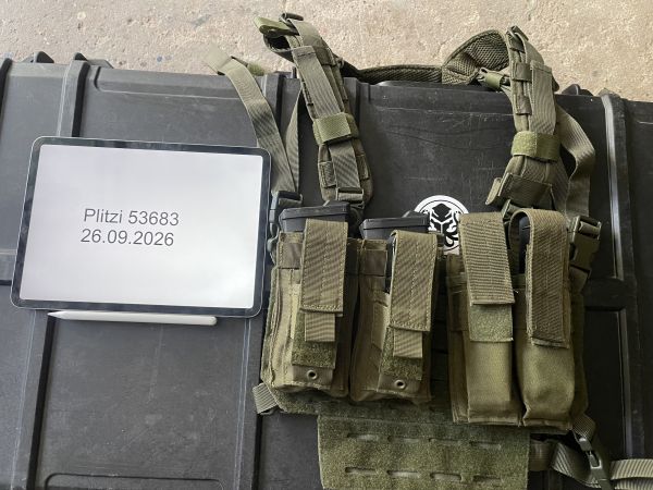 Mil-Tec Lightweight Chest Rig – Ranger Green