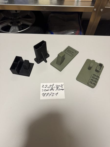 3D Druck Pistolen Ständer und M4 