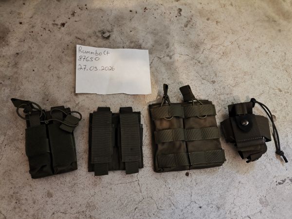 Molle-Pouch-Set (olive)