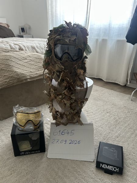 Dye i4 Facemask/Antifog-Unit&3DGhillieHood