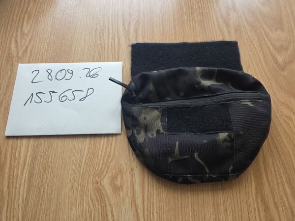 Drop Down Utility Pouch Klett Multicam Black