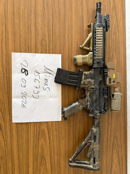Tippmann M4 CArbine HPA CO2 Blowback Paintjob Full Kit