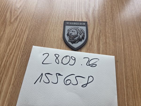 Vlaanderen Flandern Löwen PVC Patch