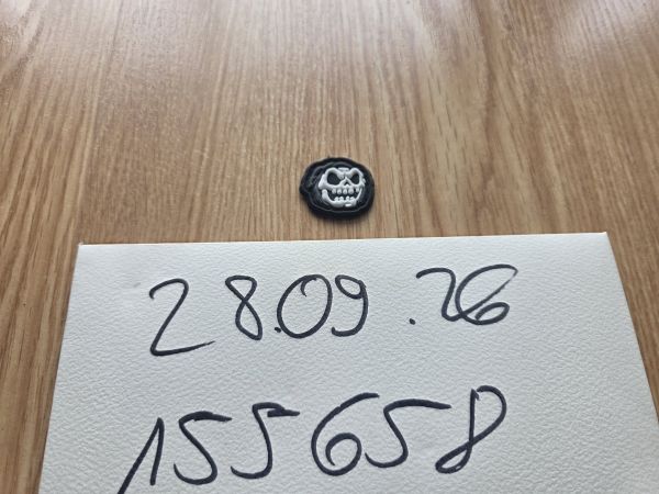 Skull Headset PVC Patch