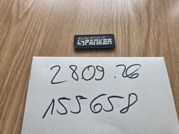 Excellent Elite Spanker PVC Patch