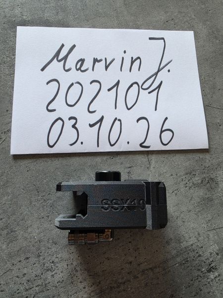 Polarstar HPA Regulator mit Custom 3D-Druck Stock-Tank Adapter (z.B. für Novritsch SSX10) – NEU