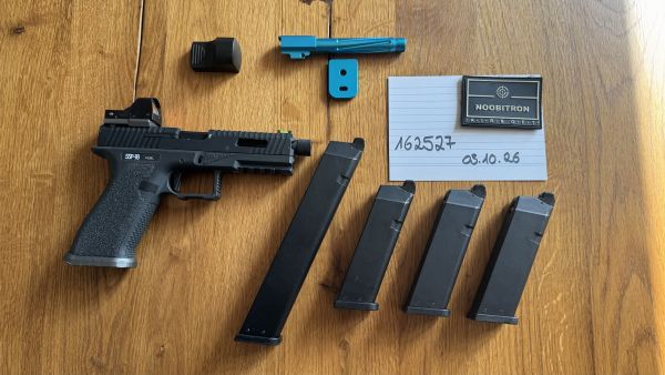 Novritsch SSP18 GBB – mein ehemaliges Arbeitstier inkl. 3 Mags, Long Mag, RMR & Zubehör