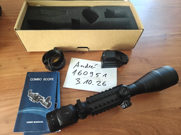 Zielfernrohr 4-12X50 EG mit Red Dot