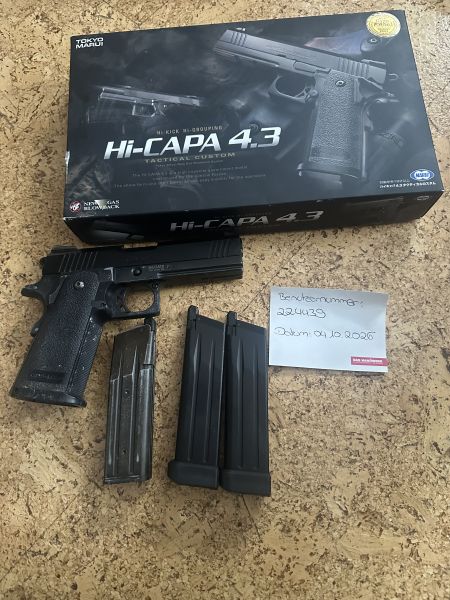 Tokyo Marui Hi-Capa 4.3 Tactical Custom GBB