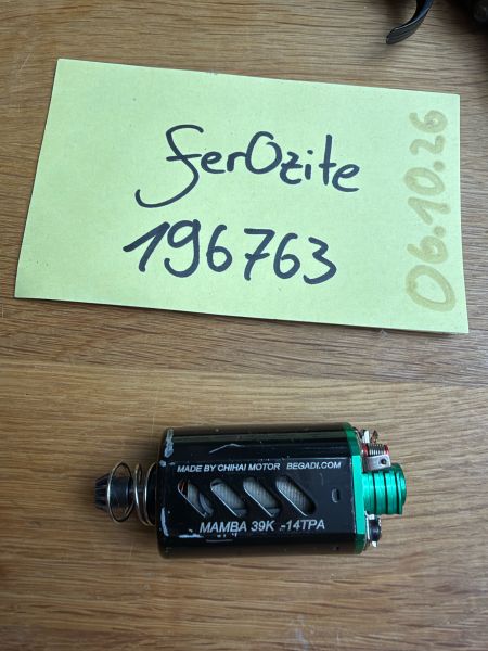 Begadi Mamba 39K Speed Motor – Short Type, 14 TPA