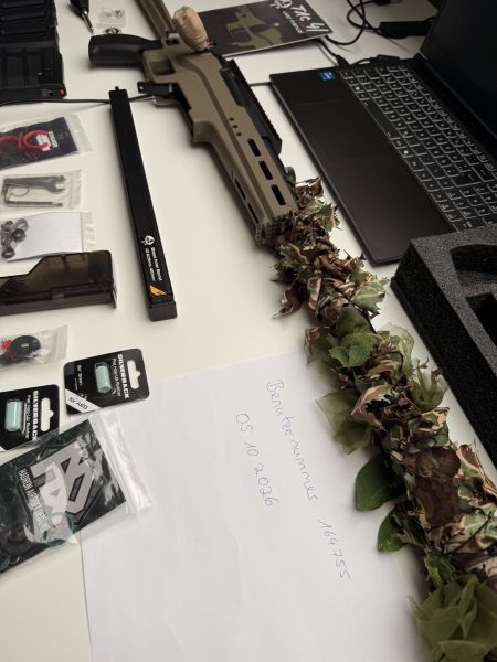 Silverback Airsoft TAC41 LS Faceless/ Medusa/ Hadron Design/ Airbrake 
