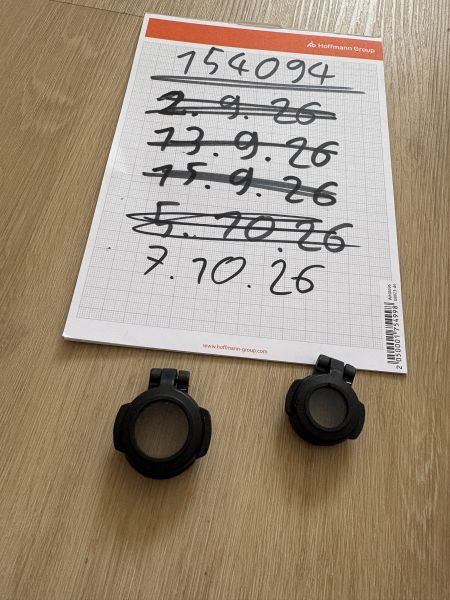 Flip Up Caps für T1/2 