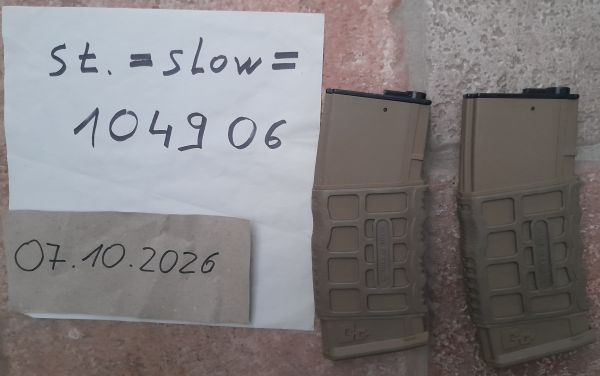 2x G&G CM16 High-Cap Magazine in tan