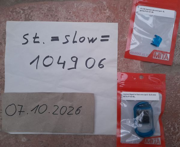 Mita Glock Magwell in blau *neu in OVP*